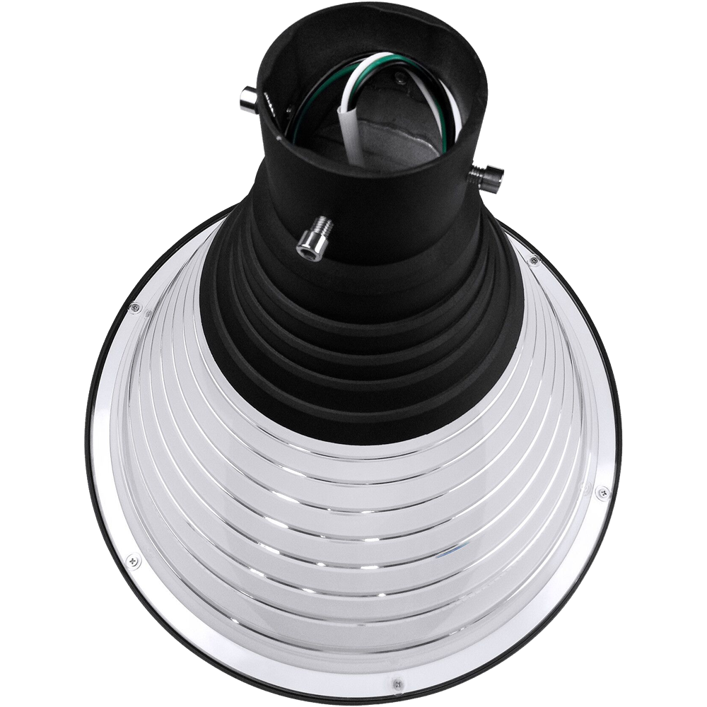 100 Watts Hourglass Post Top LED Light, AC120-277V, 5000K, 13210 Lumens IP65 Waterproof,LED Post Top Outdoor Circular Area Pole Light for Garden Yard Street Lighting