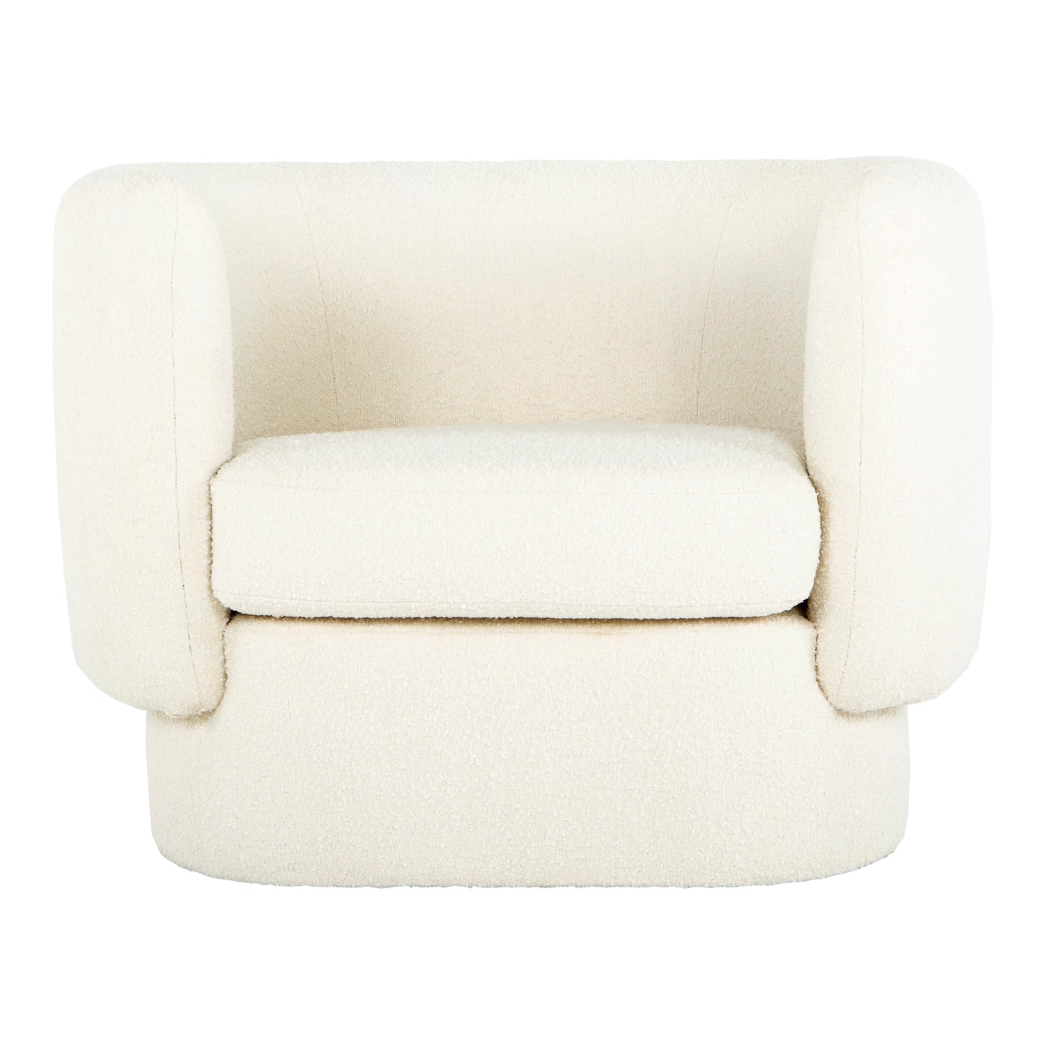 Kota Sofa Maya White Sofas, White / Pine and Plywood Frame