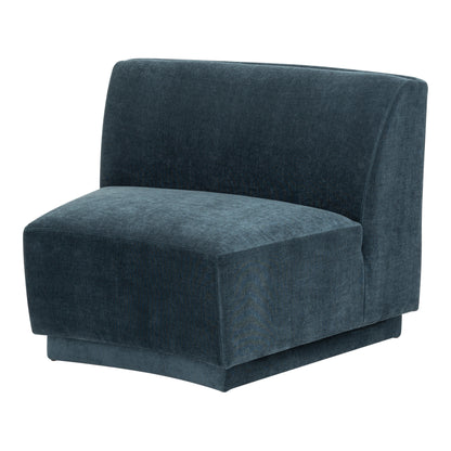 Yon 2 Seat Sofa Left Nightshade Blue Sofas, Blue / FSC wood 100% on Frame and legs