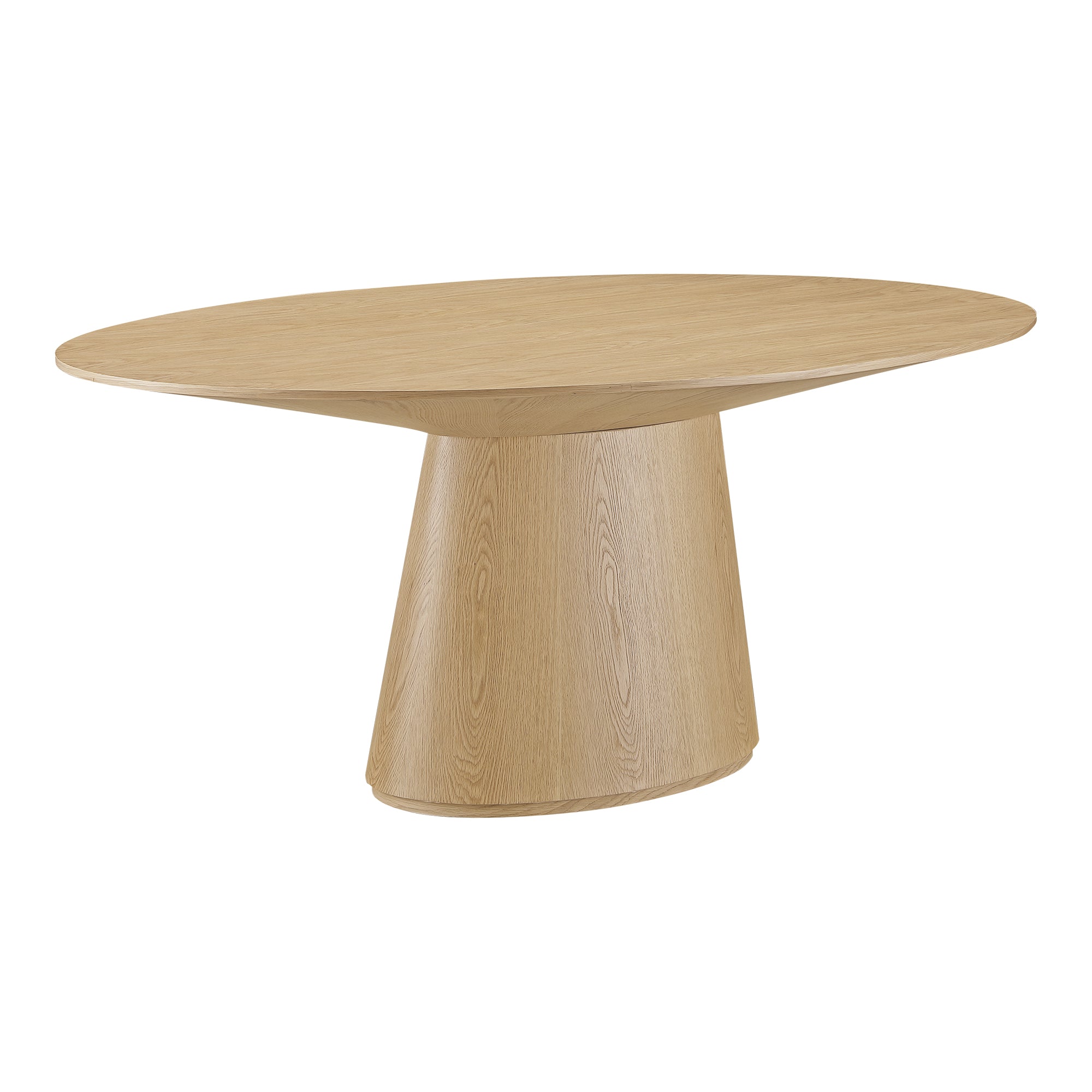 Otis Round 54In Dining Table Dining Tables, Natural