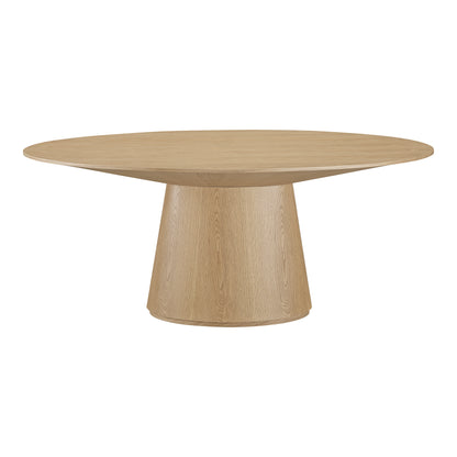 Otis Round 54In Dining Table Dining Tables, Natural