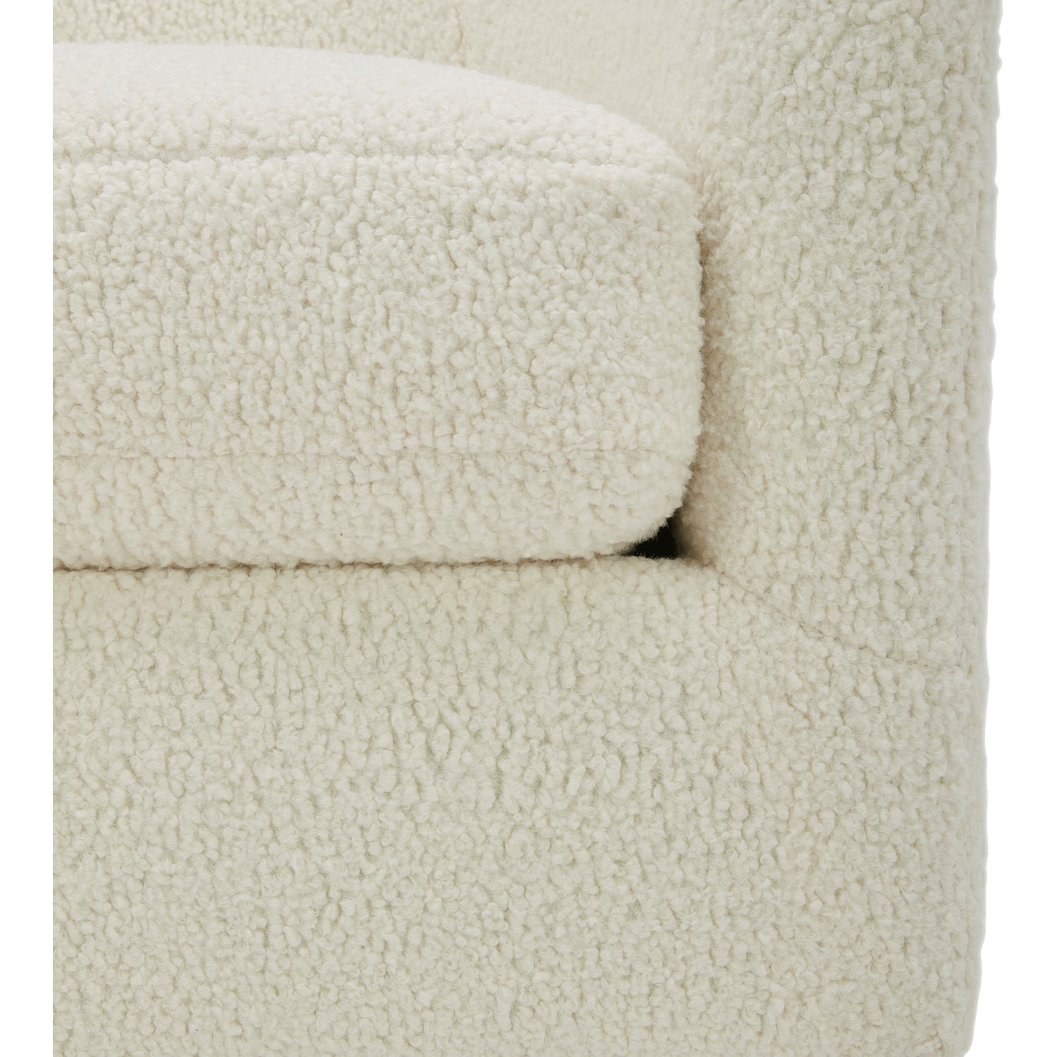 Osric Swivel Chair Splashed White Accent Chairs, White / Solid Wood and Plywood Construction