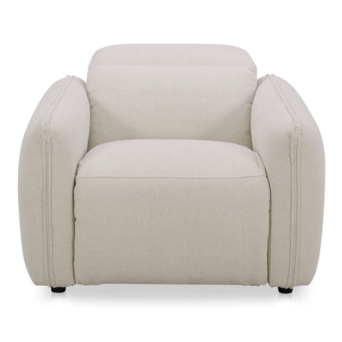 Elli Power Recliner Chair Dusk Grey Accent Chairs, Grey / Solid Wood and Plywood