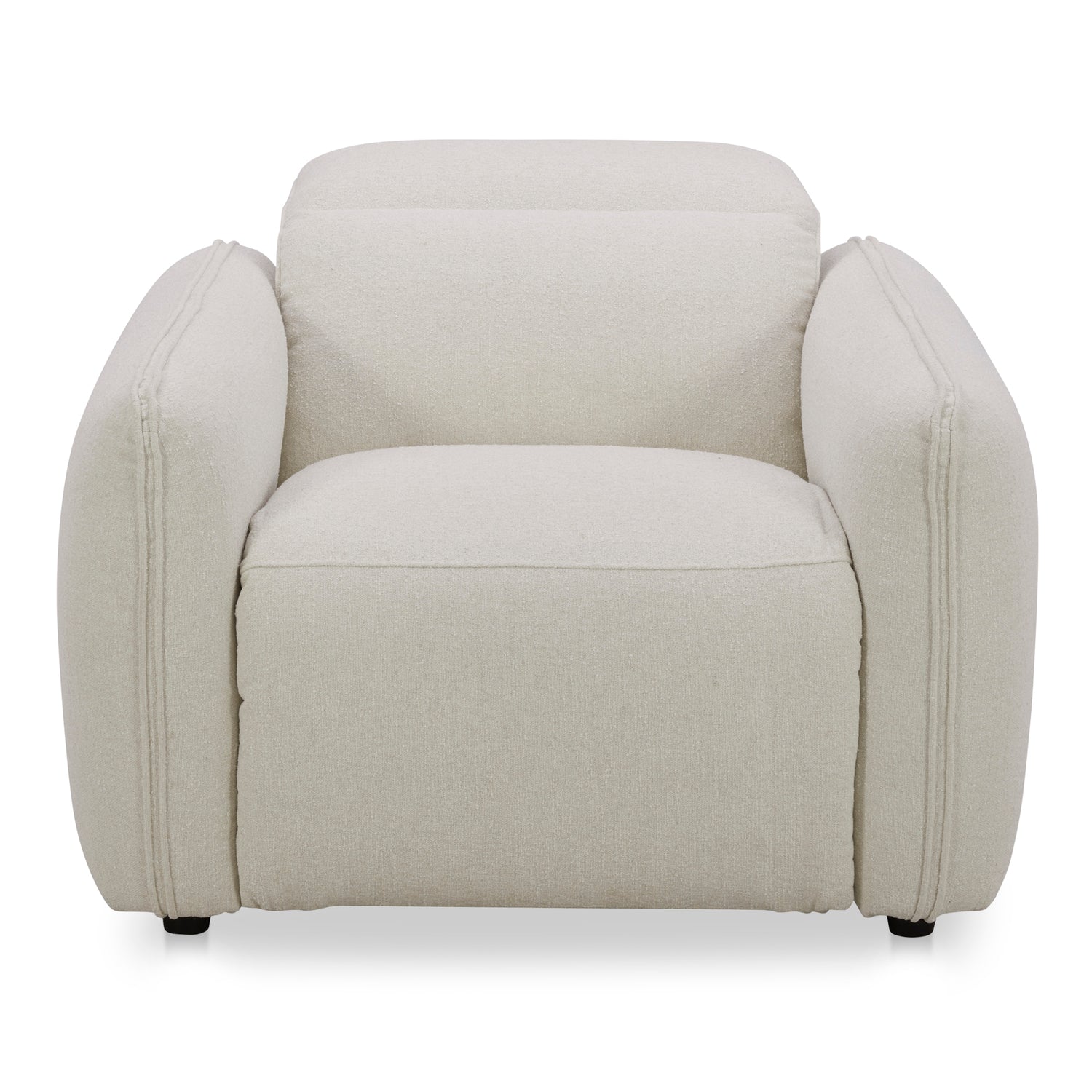 Elli Power Recliner Chair Dusk Grey Accent Chairs, Grey / Solid Wood and Plywood