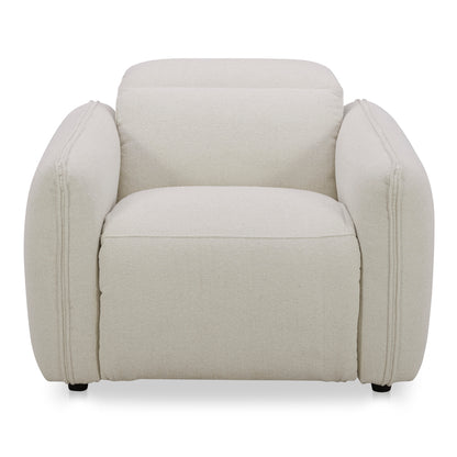 Elli Power Recliner Chair Dusk Grey Accent Chairs, Grey / Solid Wood and Plywood