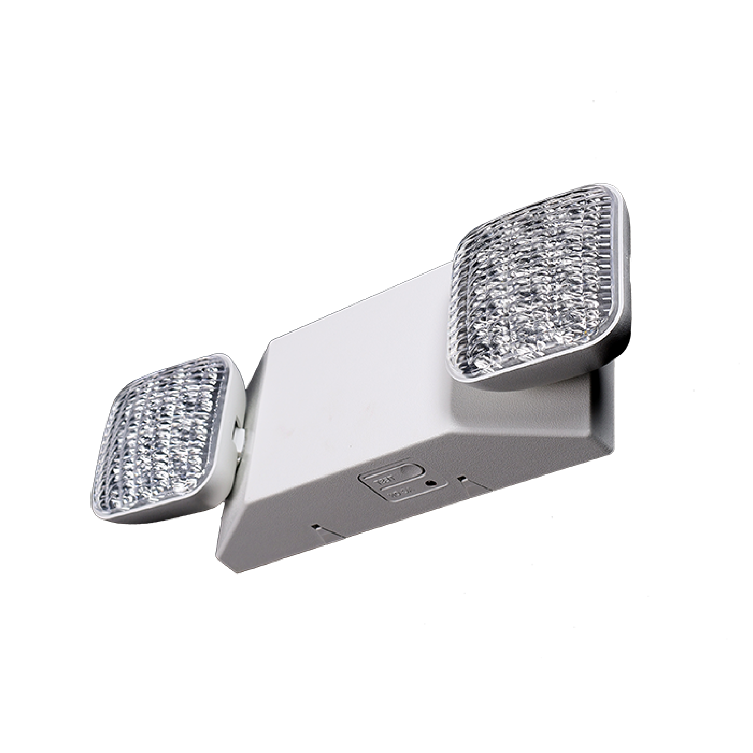 2.4W Dual Heads Emergency Light, 120-277V
