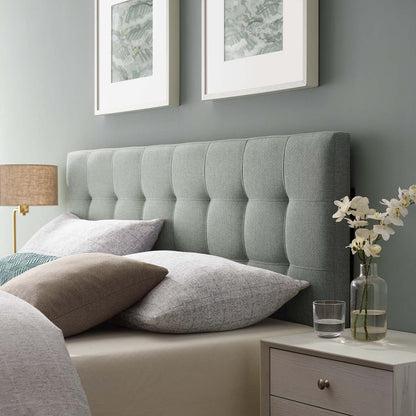 Lily Upholstered Fabric Headboard By HouseBean