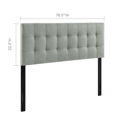 Lily Upholstered Fabric Headboard By HouseBean