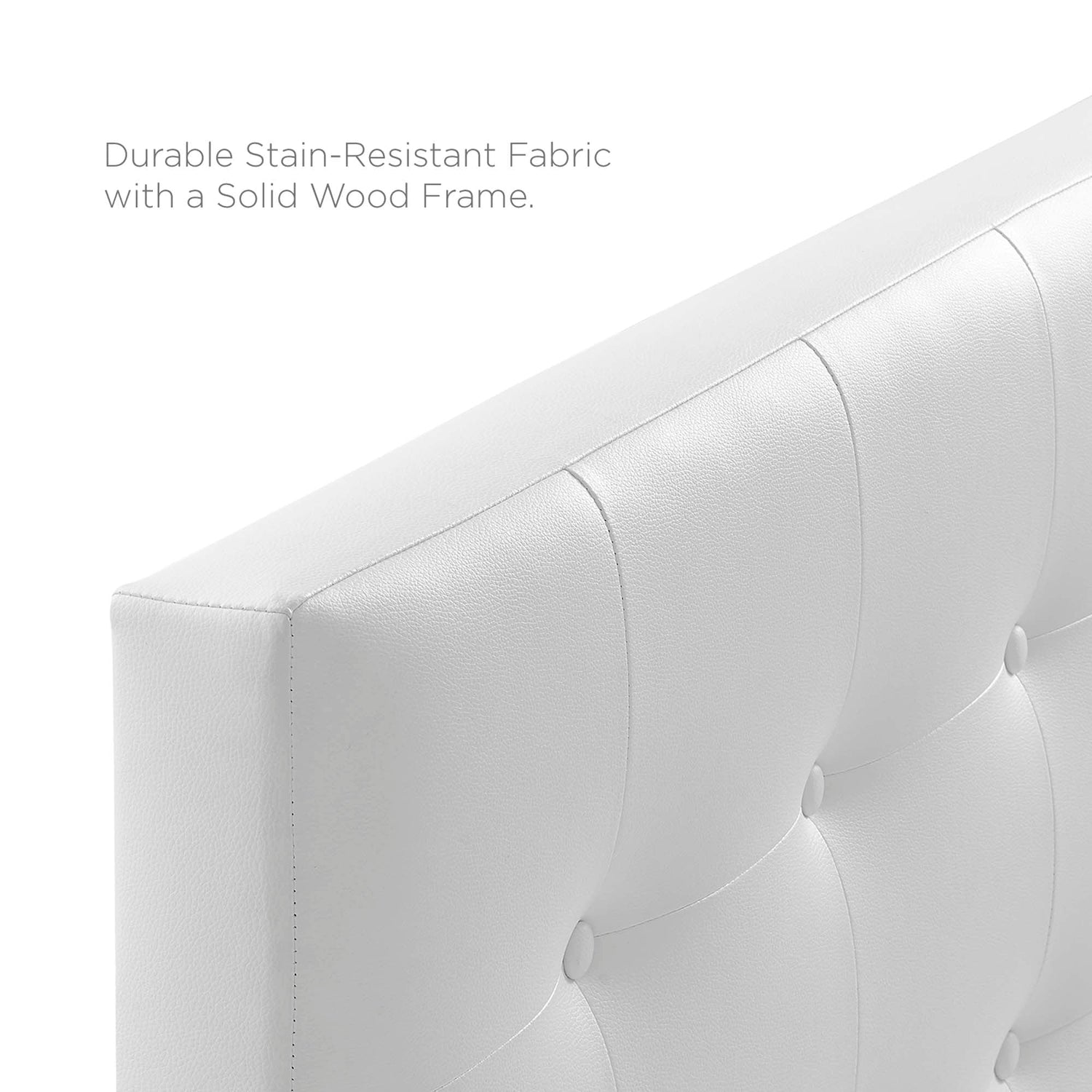 Lily Upholstered Vinyl Headboard by Modway
