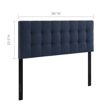 Lily Upholstered Fabric Headboard By HouseBean