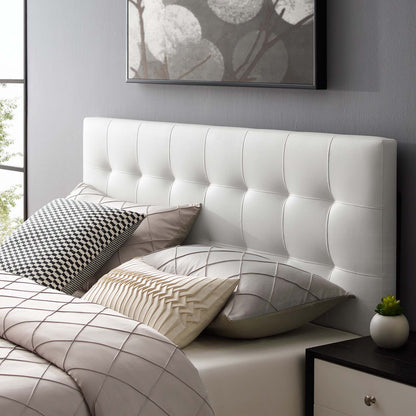 Lily Upholstered Vinyl Headboard By HouseBean