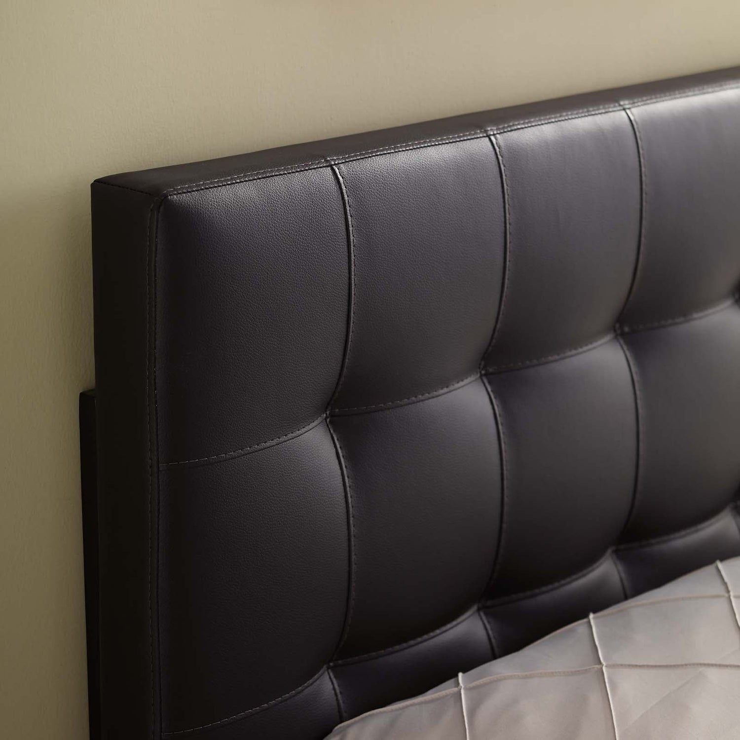 Lily Upholstered Vinyl Headboard by Modway