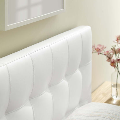 Lily Upholstered Vinyl Headboard By HouseBean