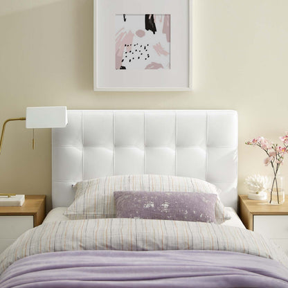 Lily Upholstered Vinyl Headboard by Modway