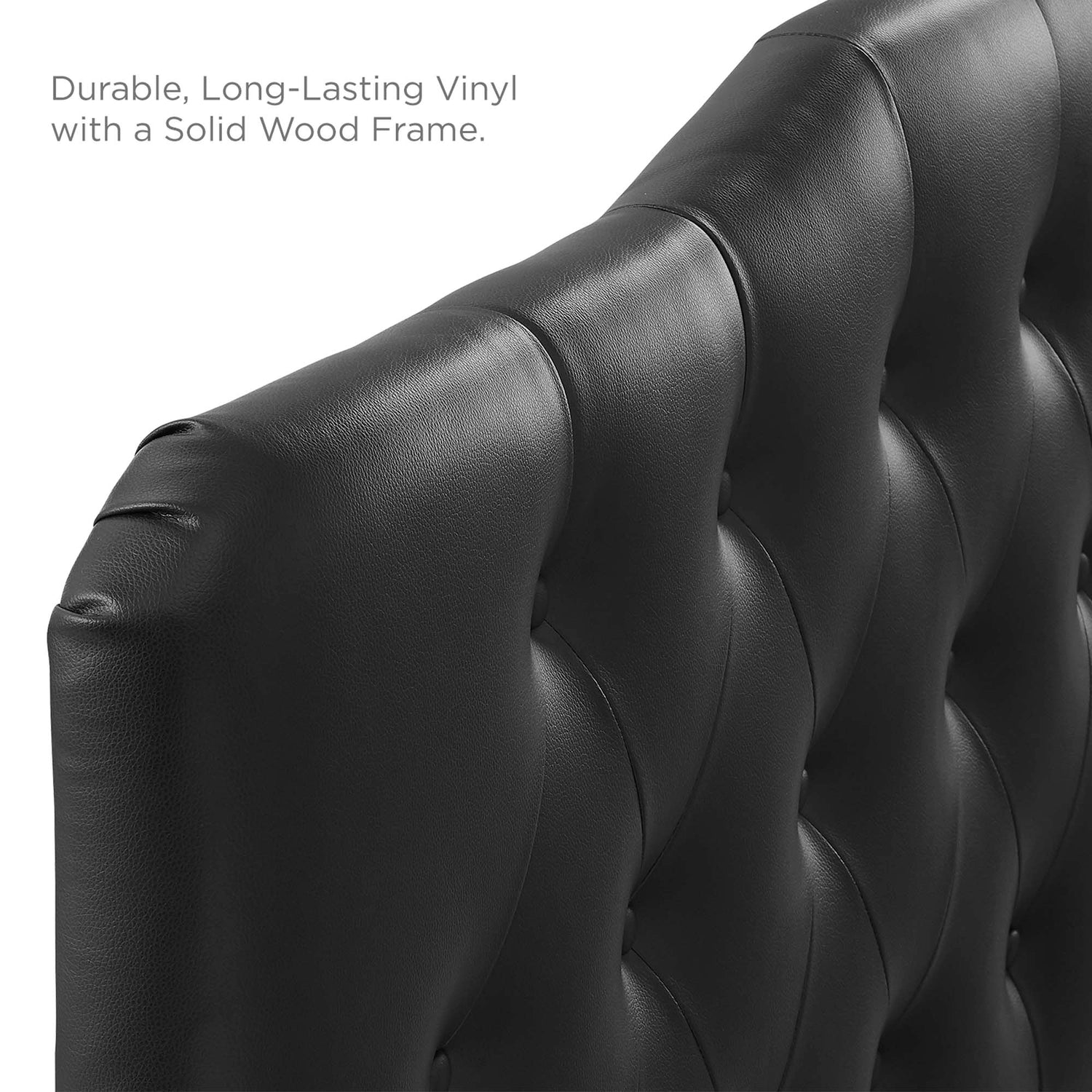Annabel Upholstered Vinyl Headboard by Modway