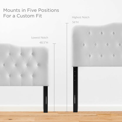 Annabel Upholstered Vinyl Headboard by Modway