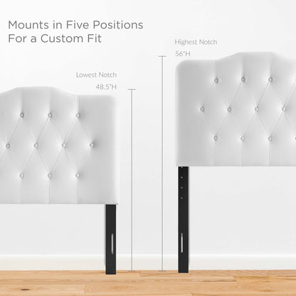 Annabel Upholstered Vinyl Headboard by Modway