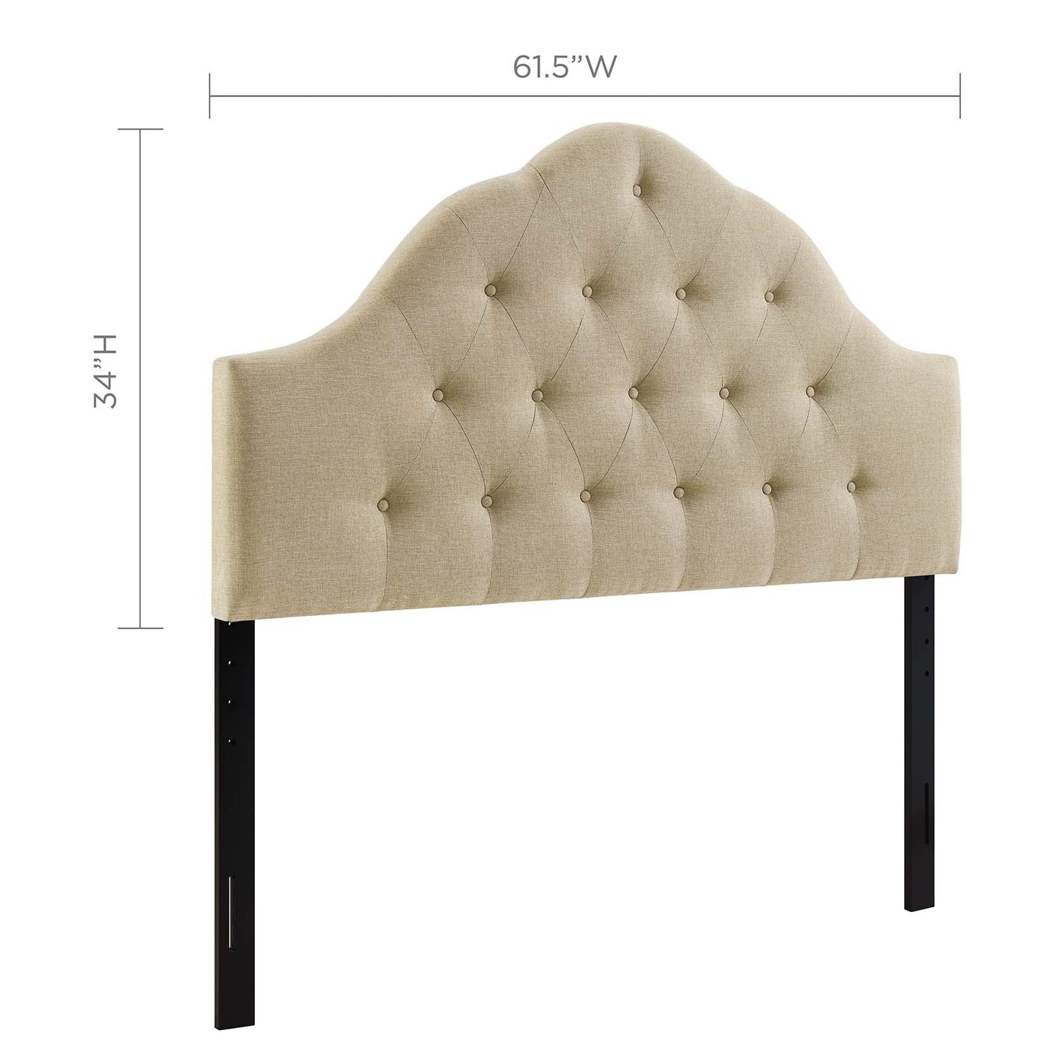 Sovereign Upholstered Fabric Headboard by Modway