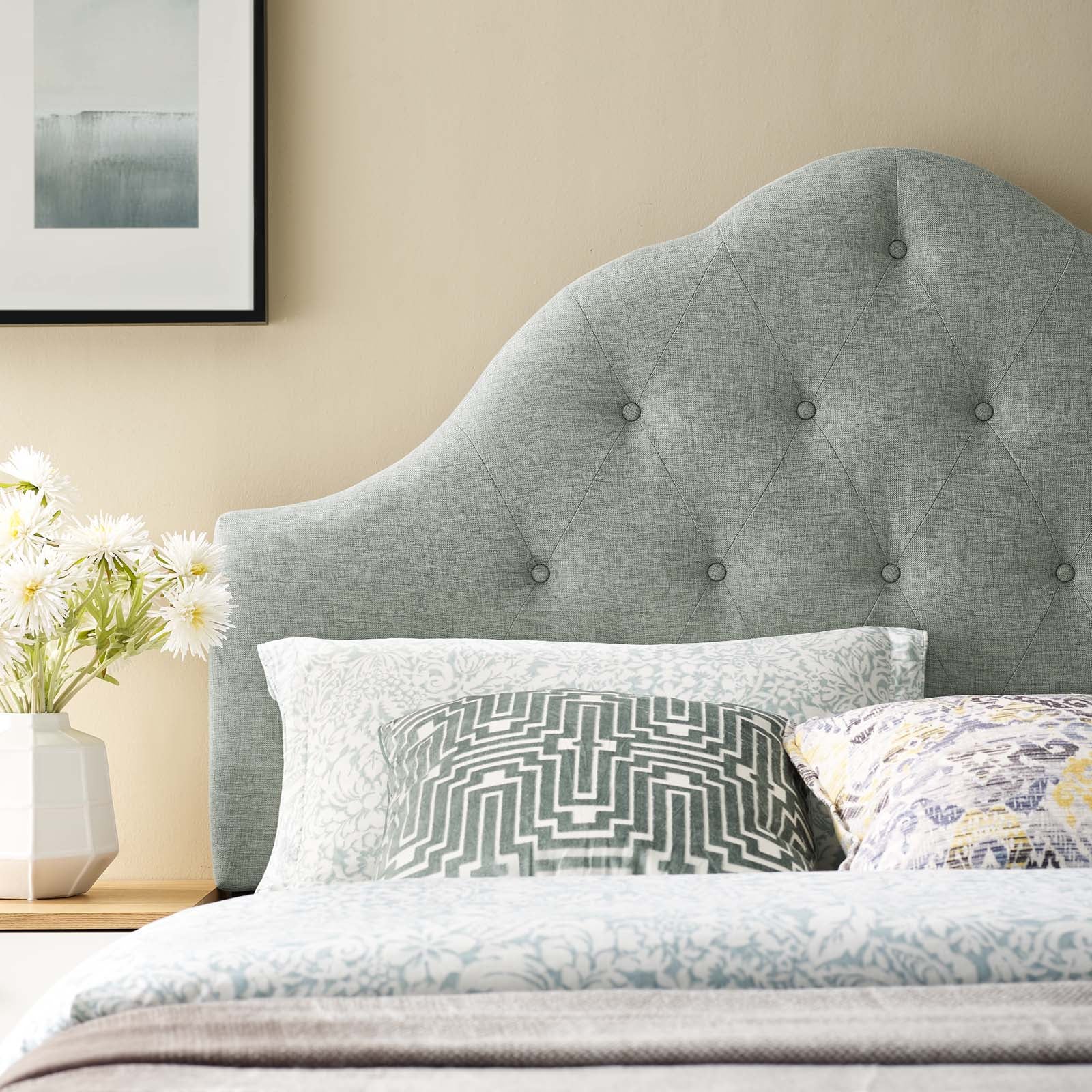 Sovereign Upholstered Fabric Headboard by Modway