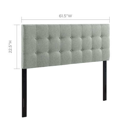 Emily Upholstered Fabric Headboard By HouseBean