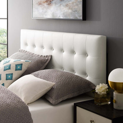 Emily Upholstered Vinyl Headboard By HouseBean