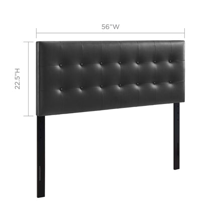 Emily Upholstered Vinyl Headboard by Modway
