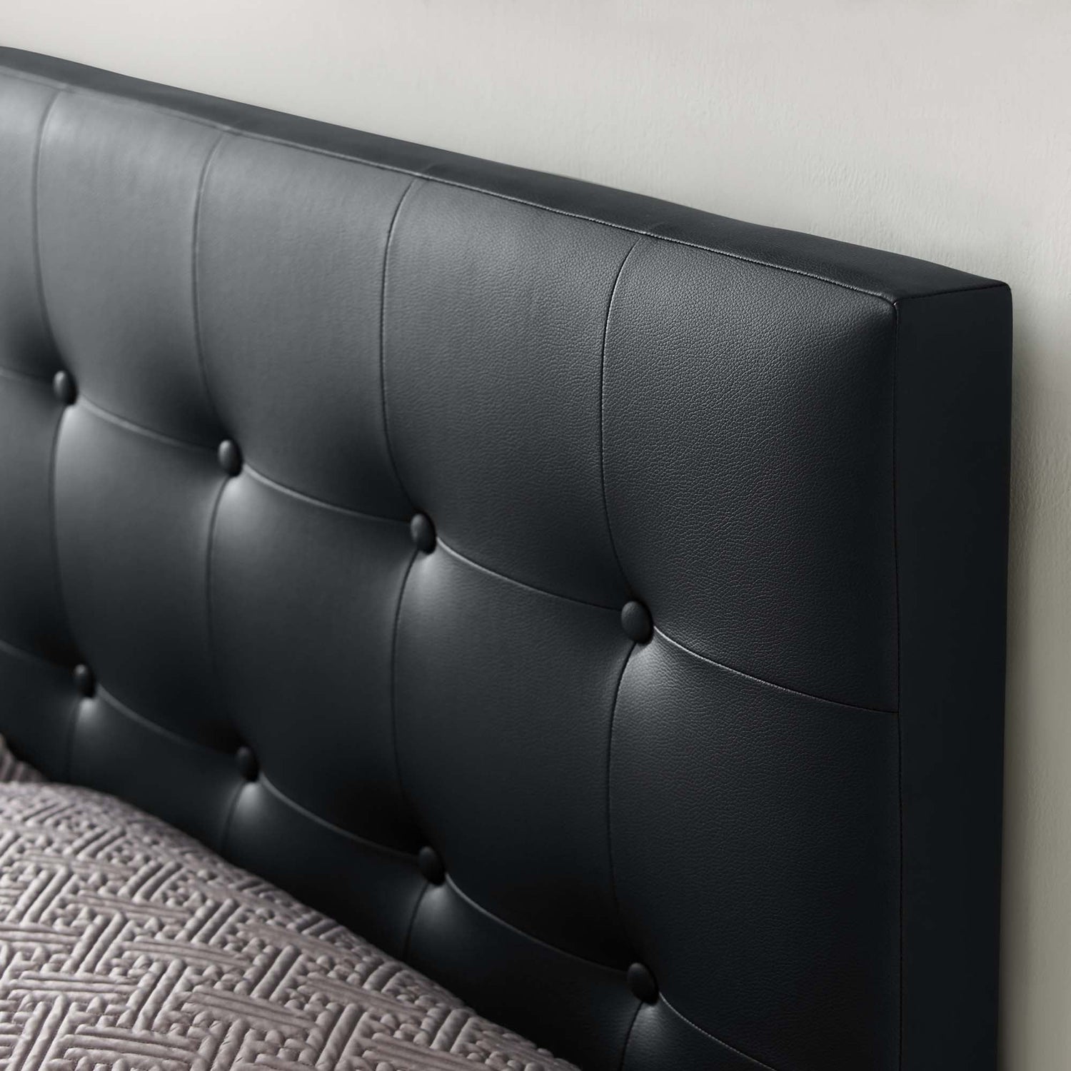 Emily Upholstered Vinyl Headboard by Modway