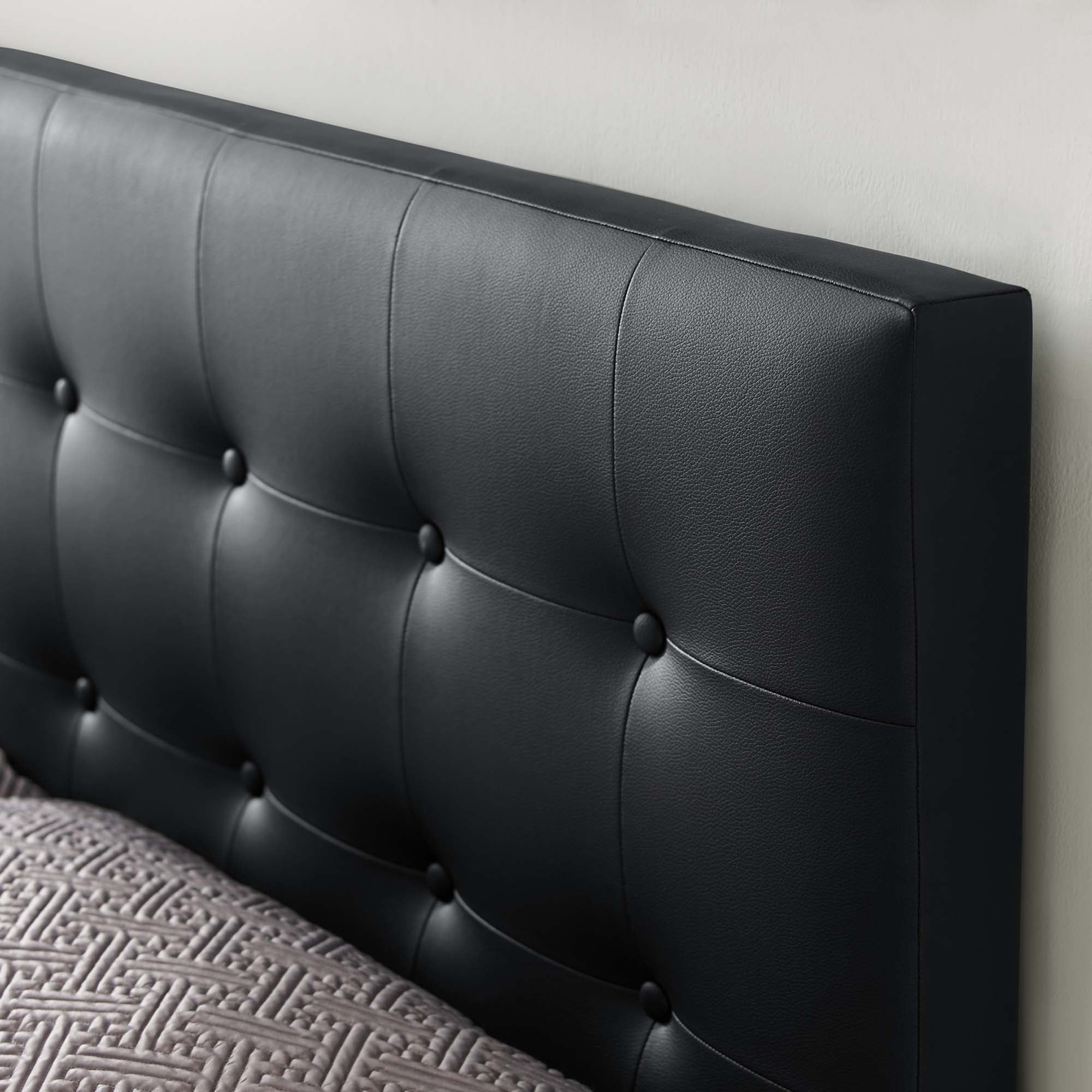 Emily Upholstered Vinyl Headboard by Modway