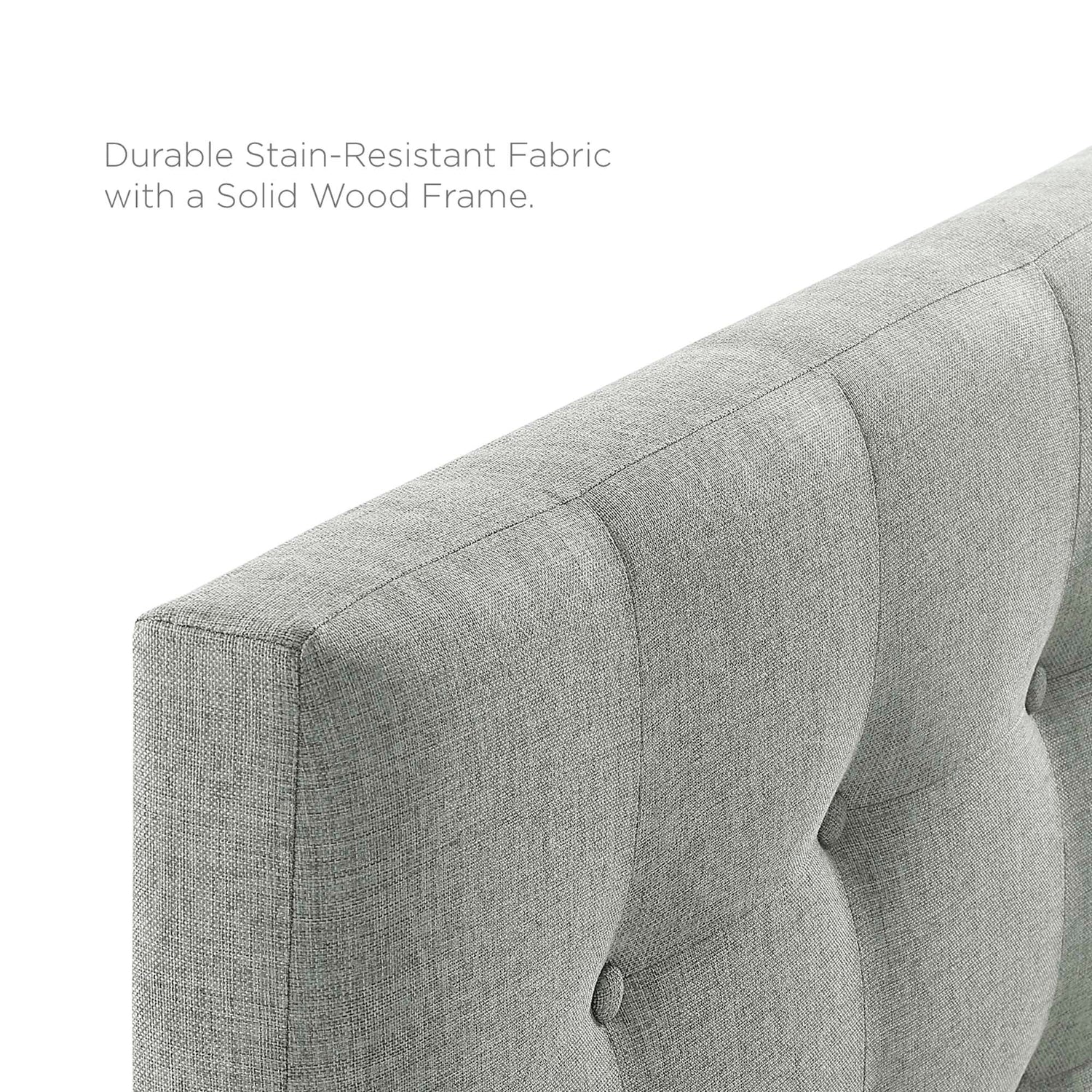 Emily Upholstered Fabric Headboard by Modway
