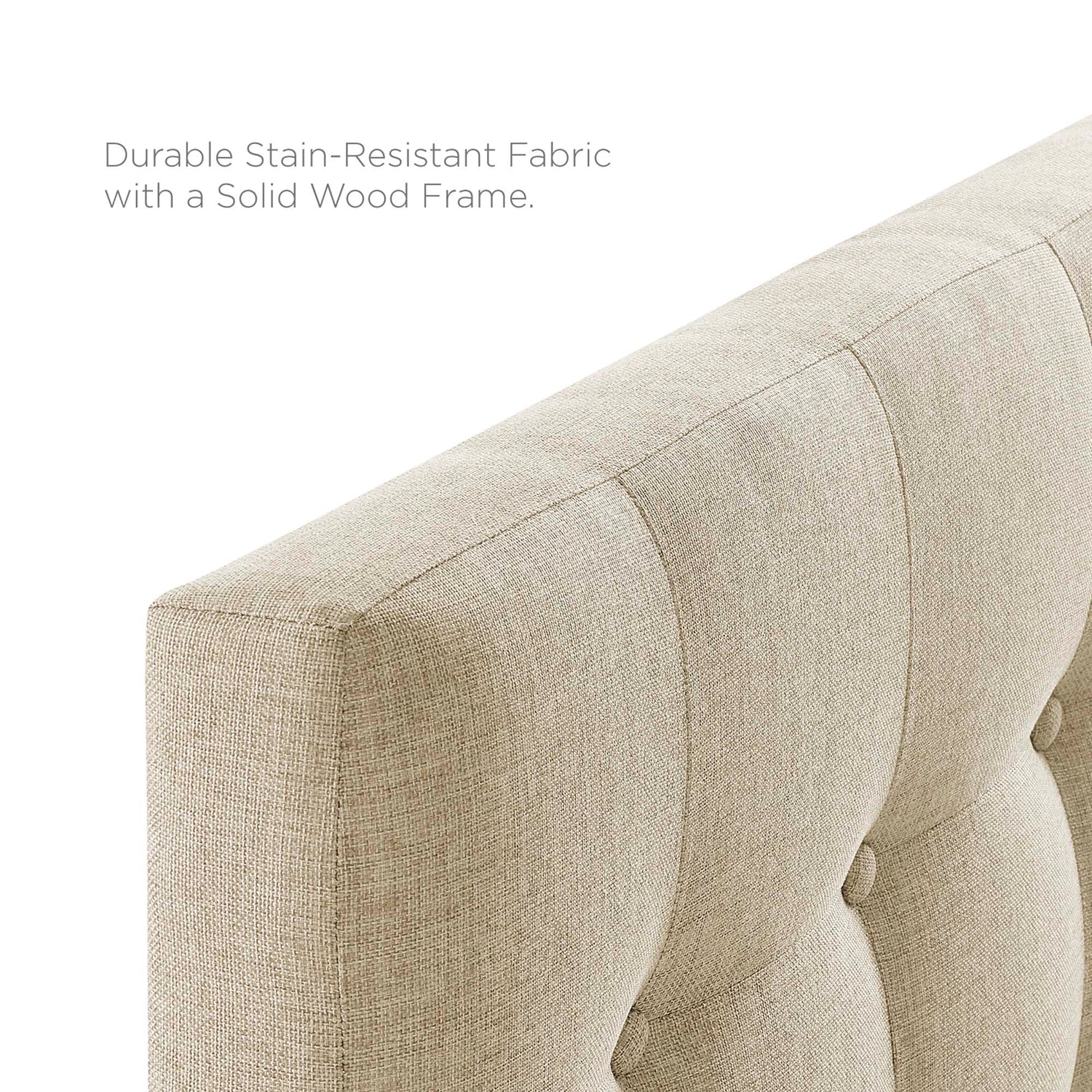Emily Upholstered Fabric Headboard by Modway