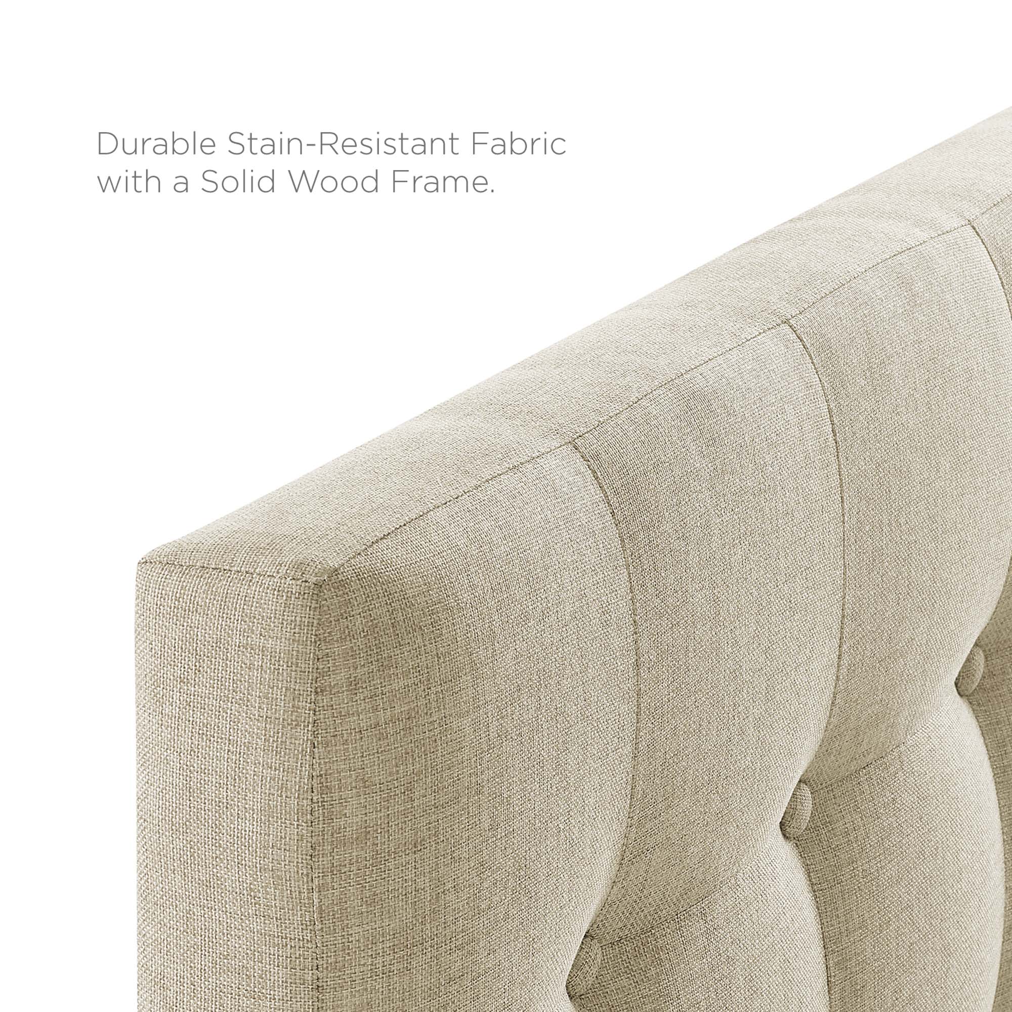 Emily Upholstered Fabric Headboard by Modway