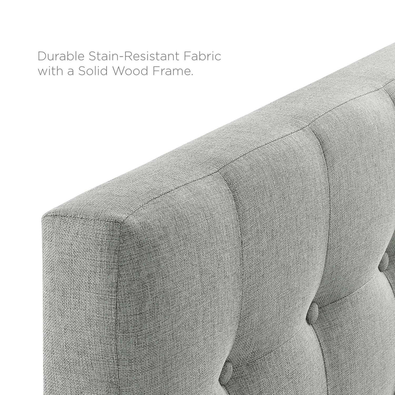 Emily Upholstered Fabric Headboard by Modway