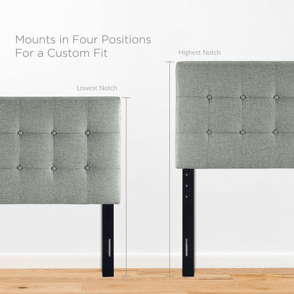 Emily Upholstered Fabric Headboard by Modway
