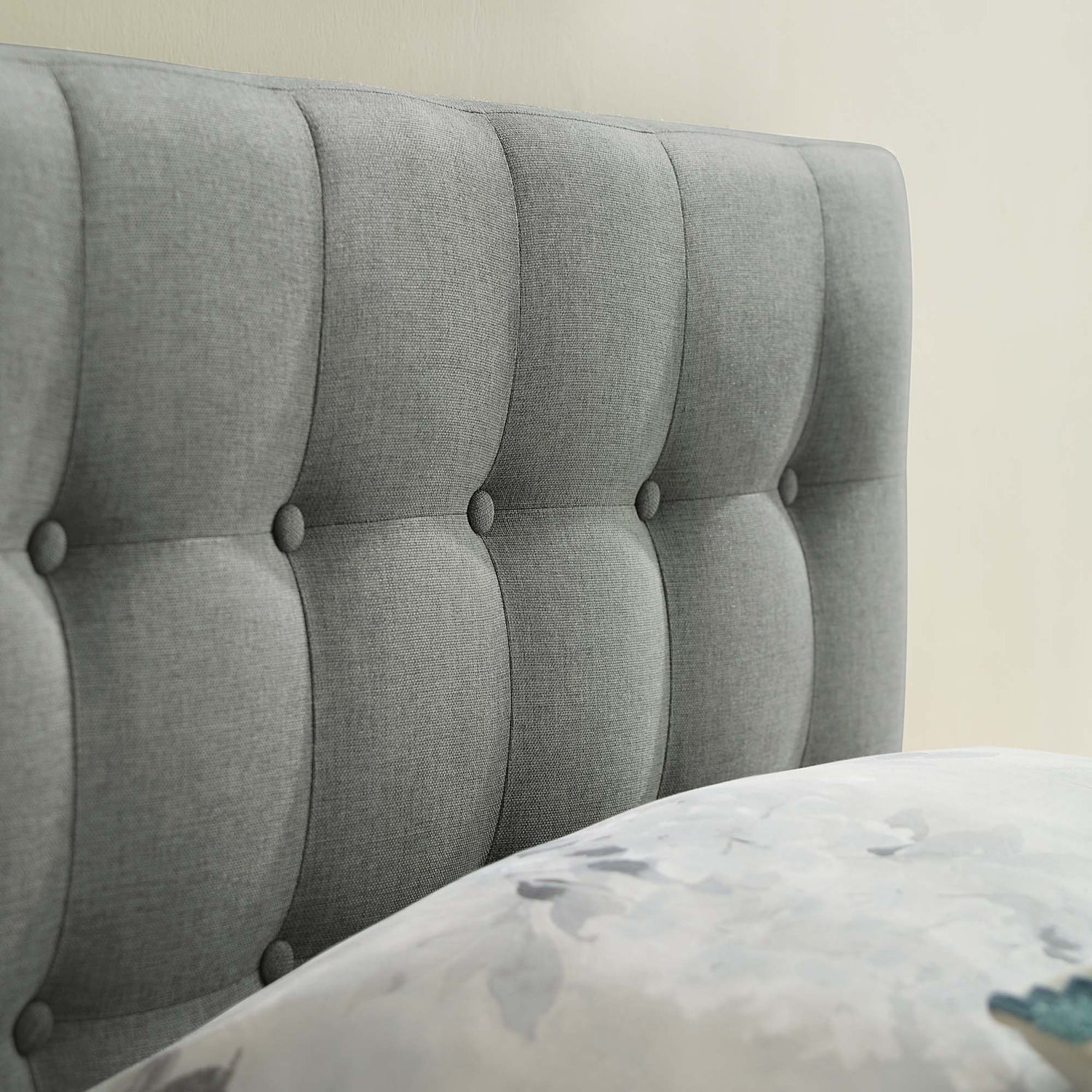 Emily Upholstered Fabric Headboard by Modway