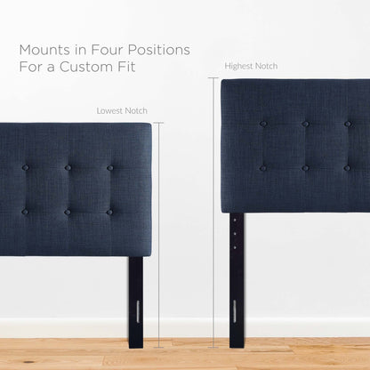 Emily Upholstered Fabric Headboard by Modway