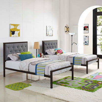 Mia Fabric Bed by Modway