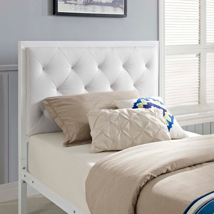 Mia Fabric Bed by Modway