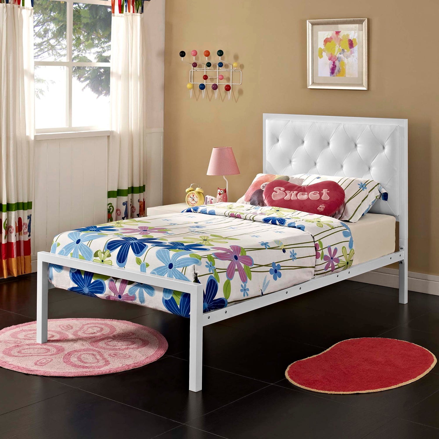 Mia Fabric Bed by Modway