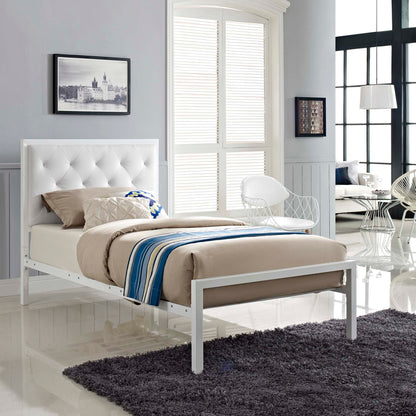 Mia Fabric Bed by Modway