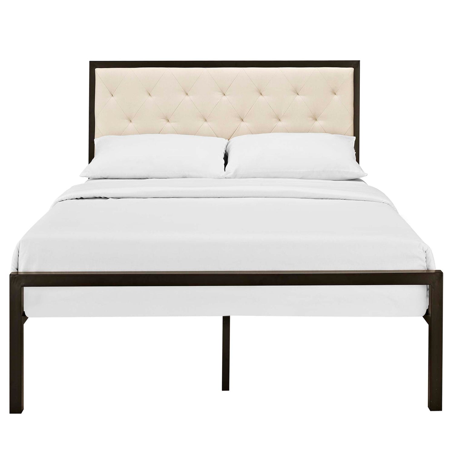 Mia Fabric Bed by Modway