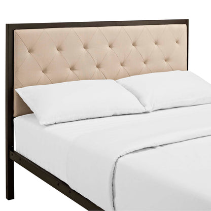 Mia Fabric Bed by Modway