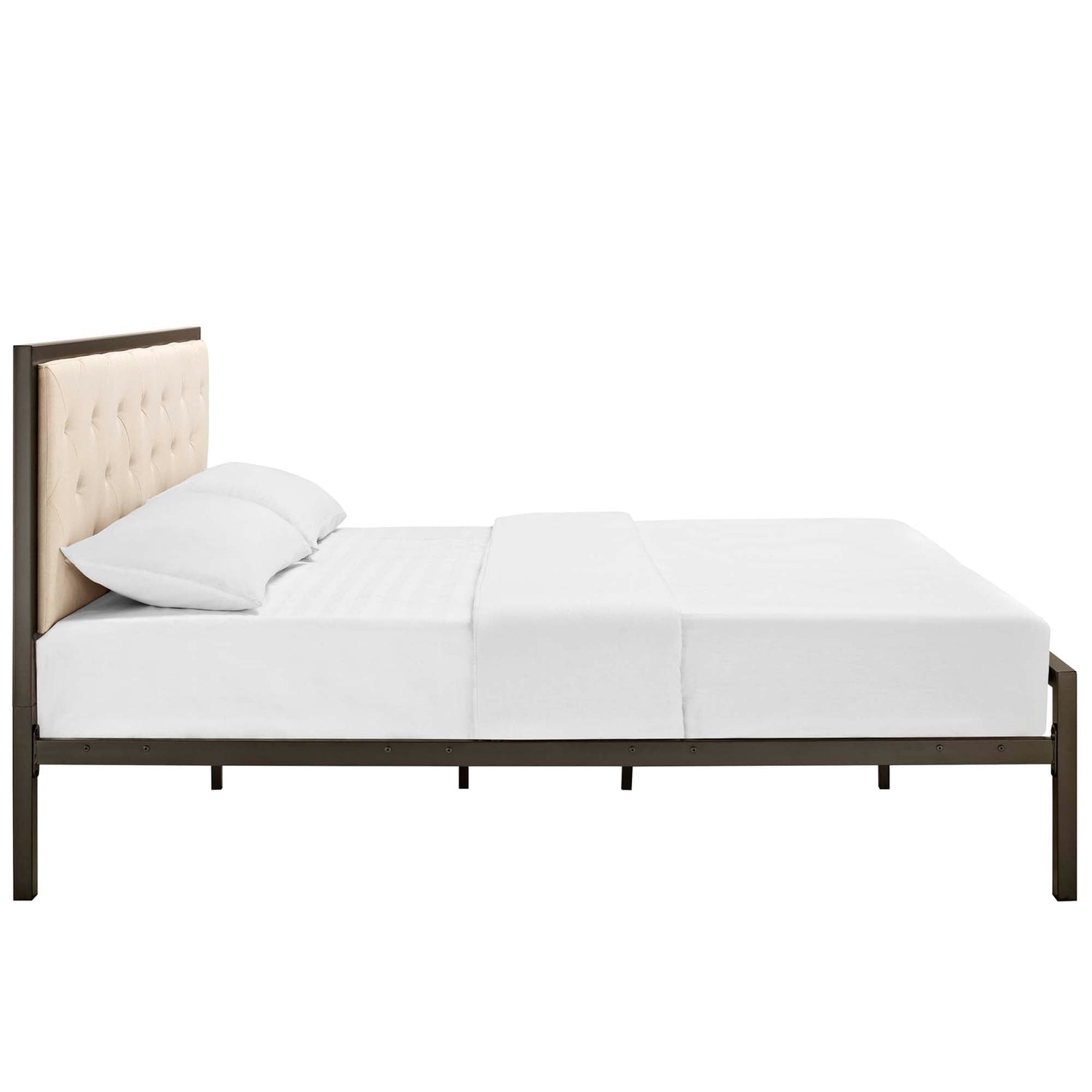 Mia Fabric Bed by Modway