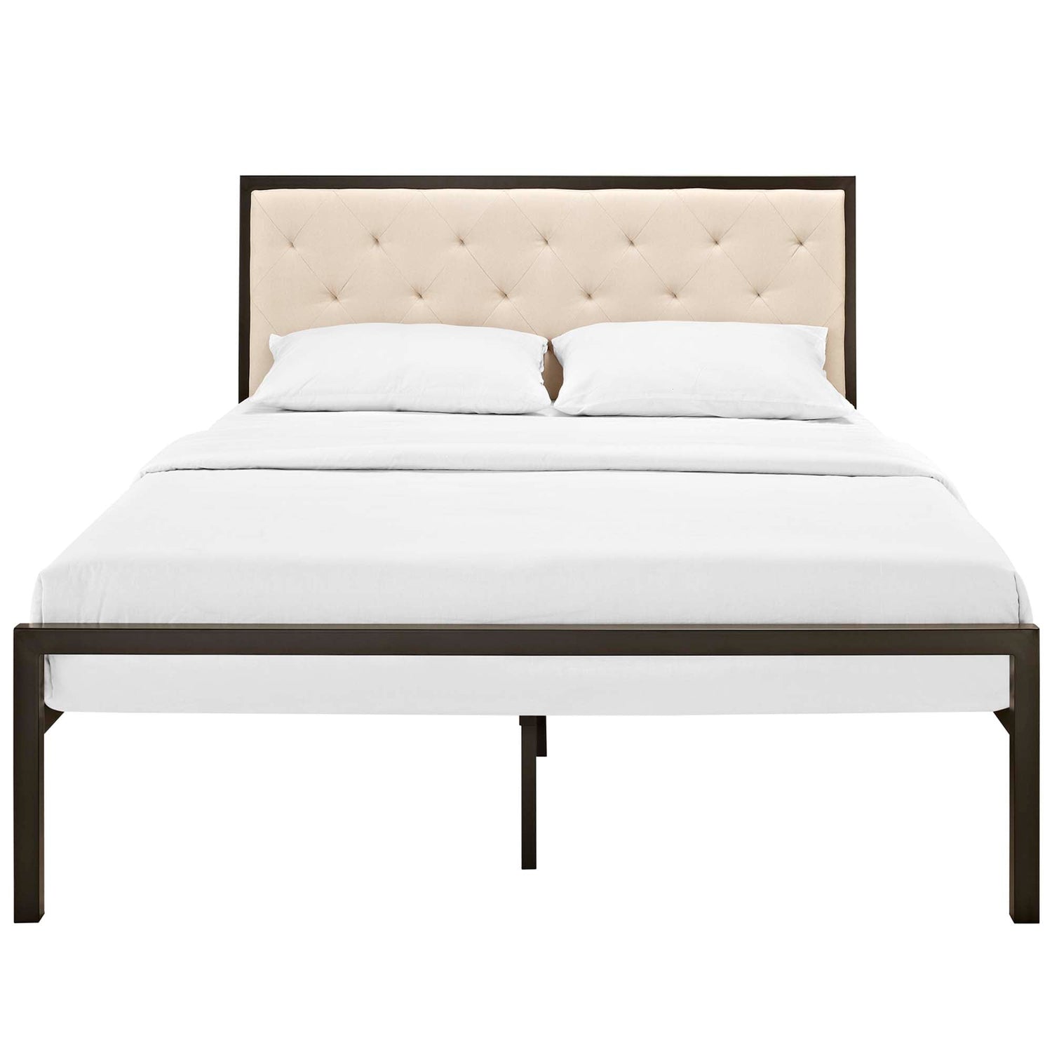 Mia Fabric Bed by Modway