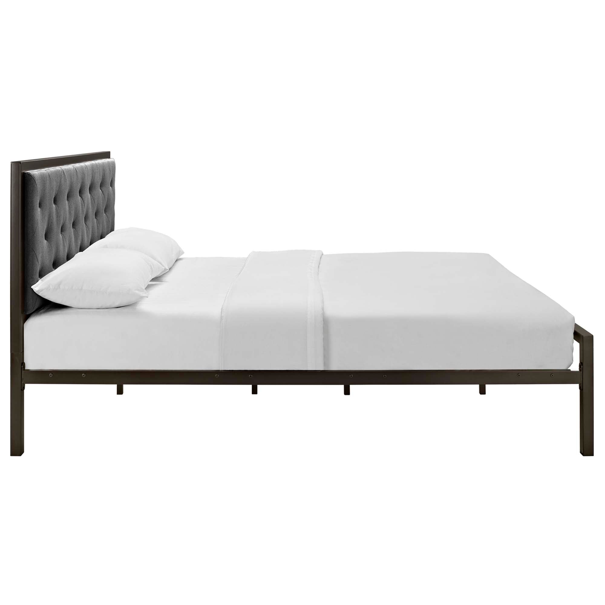 Mia Fabric Bed by Modway