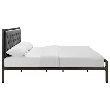 Mia Fabric Bed by Modway