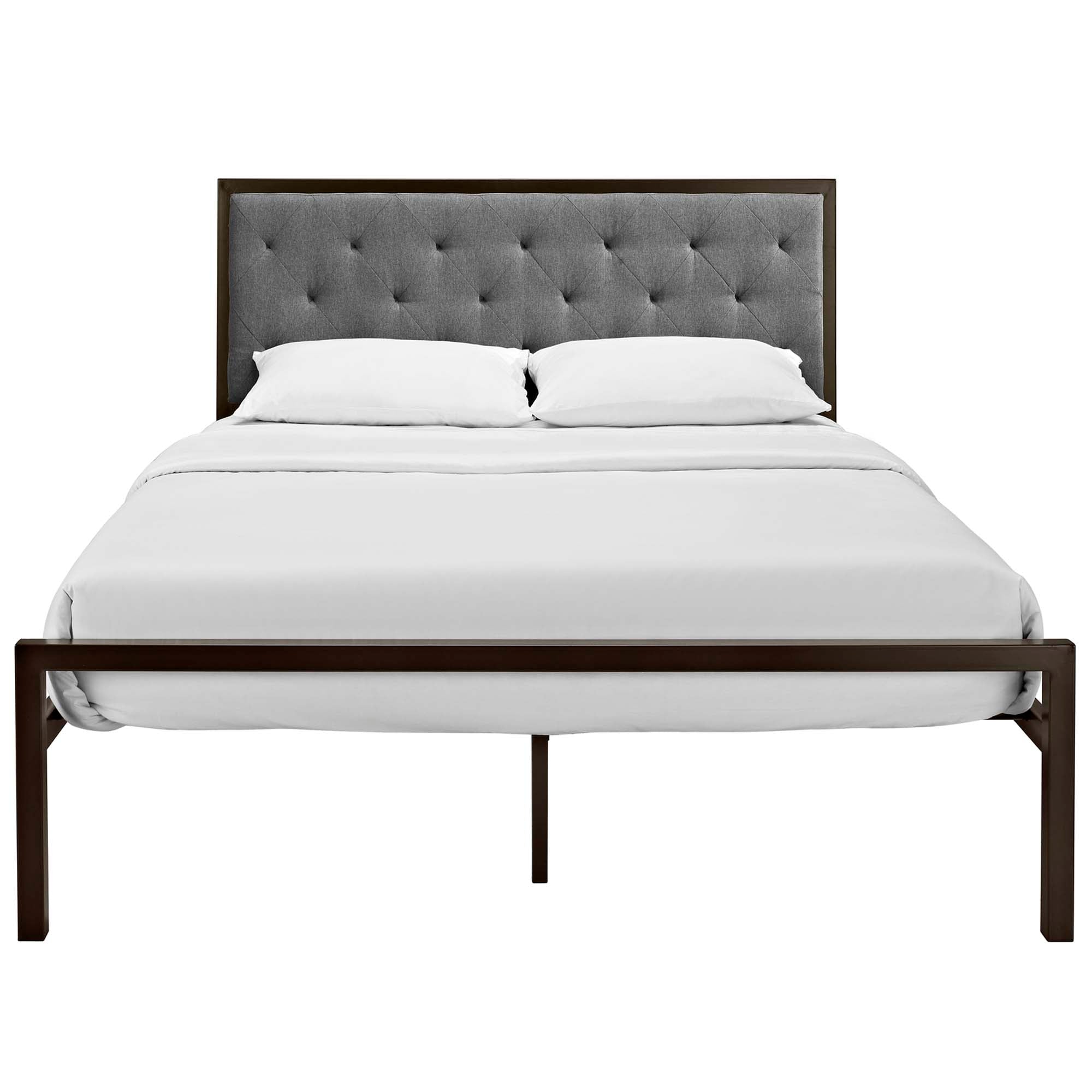 Mia Fabric Bed by Modway