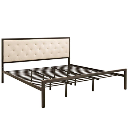 Mia Fabric Bed by Modway