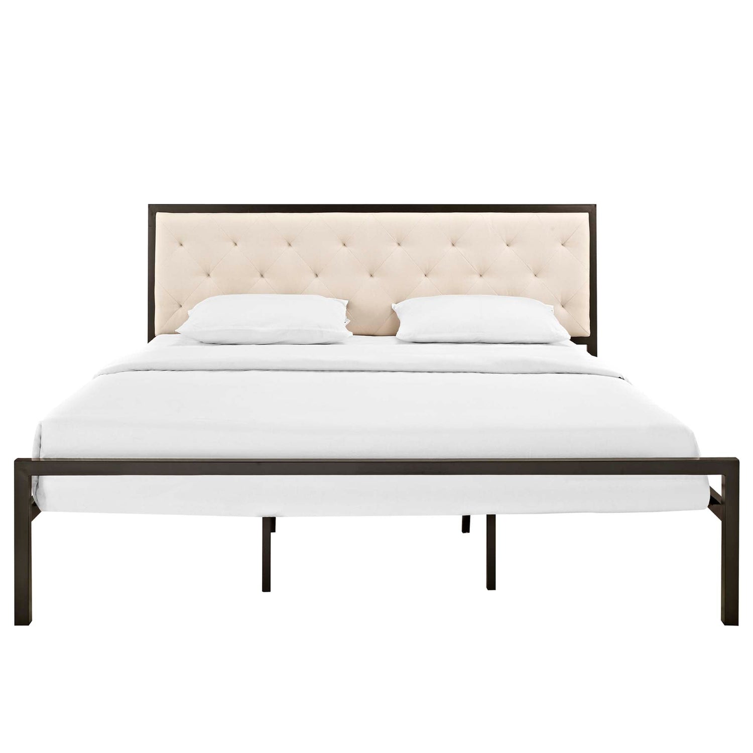 Mia Fabric Bed by Modway