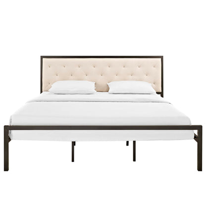 Mia Fabric Bed by Modway