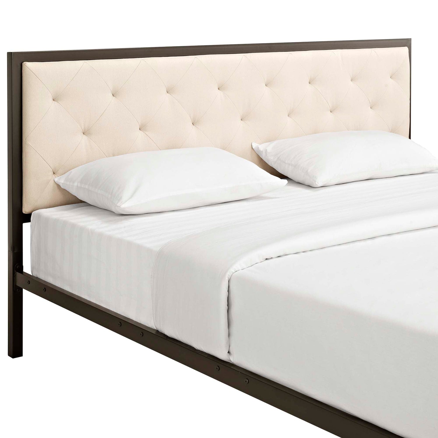 Mia Fabric Bed by Modway